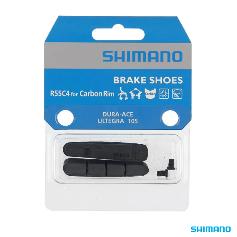 SHIMANO BR-9000 BRAKE PAD INSERTS R55C4 for CARBON RIM 1 PAIR